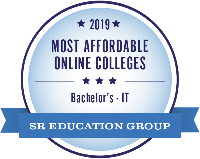2019 Most Affordable Baccalaureate Information Technology Degree Seal