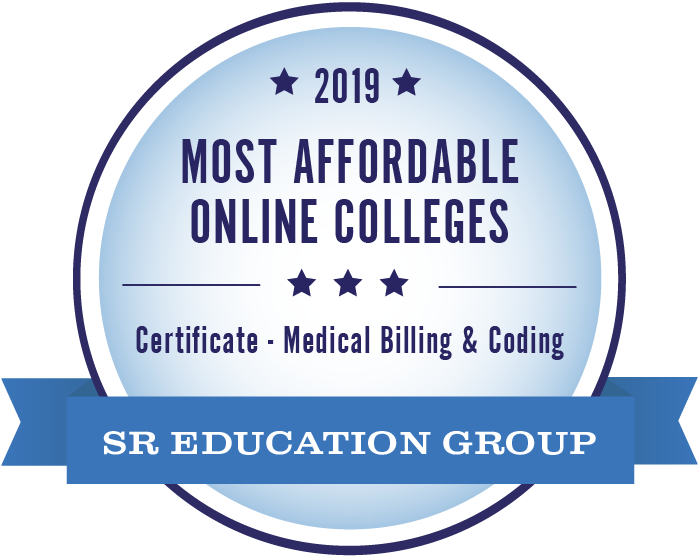 2019 Most Affordable Online Certification Medical Billing & Coding Degree Seal