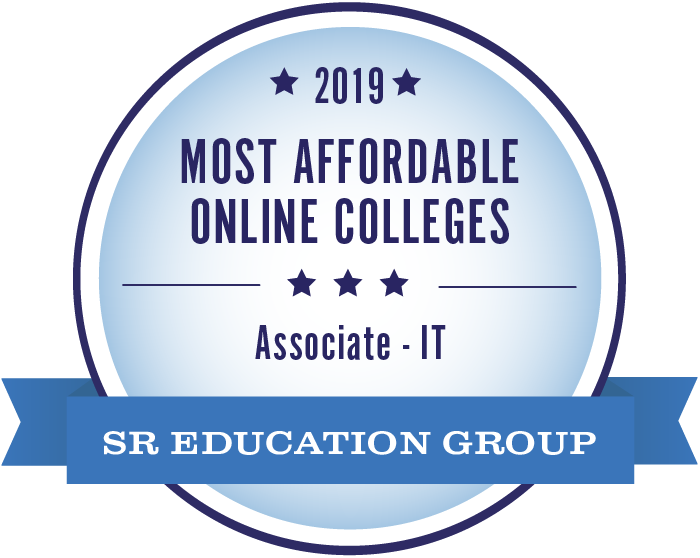 2019 Most Affordable Associate Information Technology Degree Seal