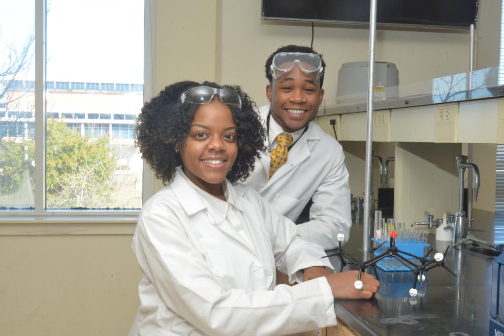 ASU students Emoni Cook and Jerome Neal will travel to California this summer to participate in UCLA's Evolutionary Medicine Research Program.