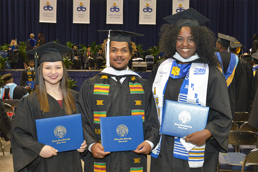 Albany State University Commencement Photo, spring commencement