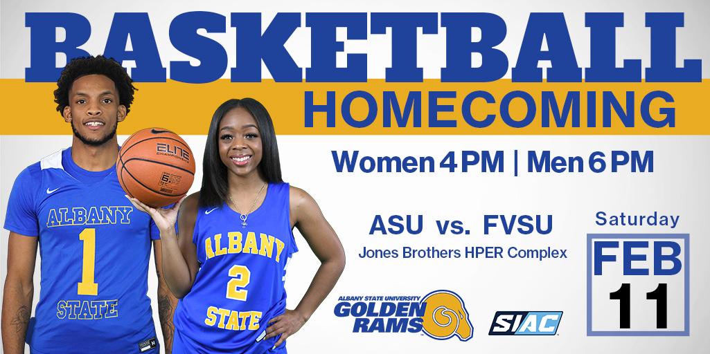 Albany State Hosts Annual Basketball Vs. FVSU