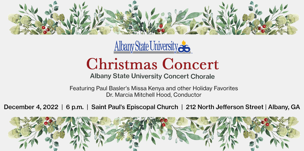 Albany State University Holds Annual Christmas Concert