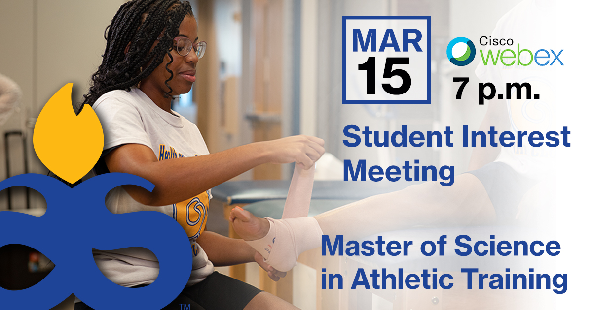 Master of Science in Athletic Training