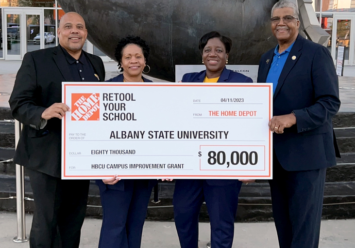 Albany State University Receives $80,000 Grant from The Home Depot